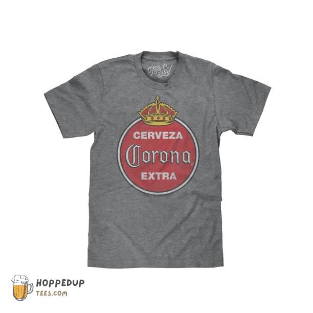Cerveza Corona Extra Beer Crown Custom T Shirt