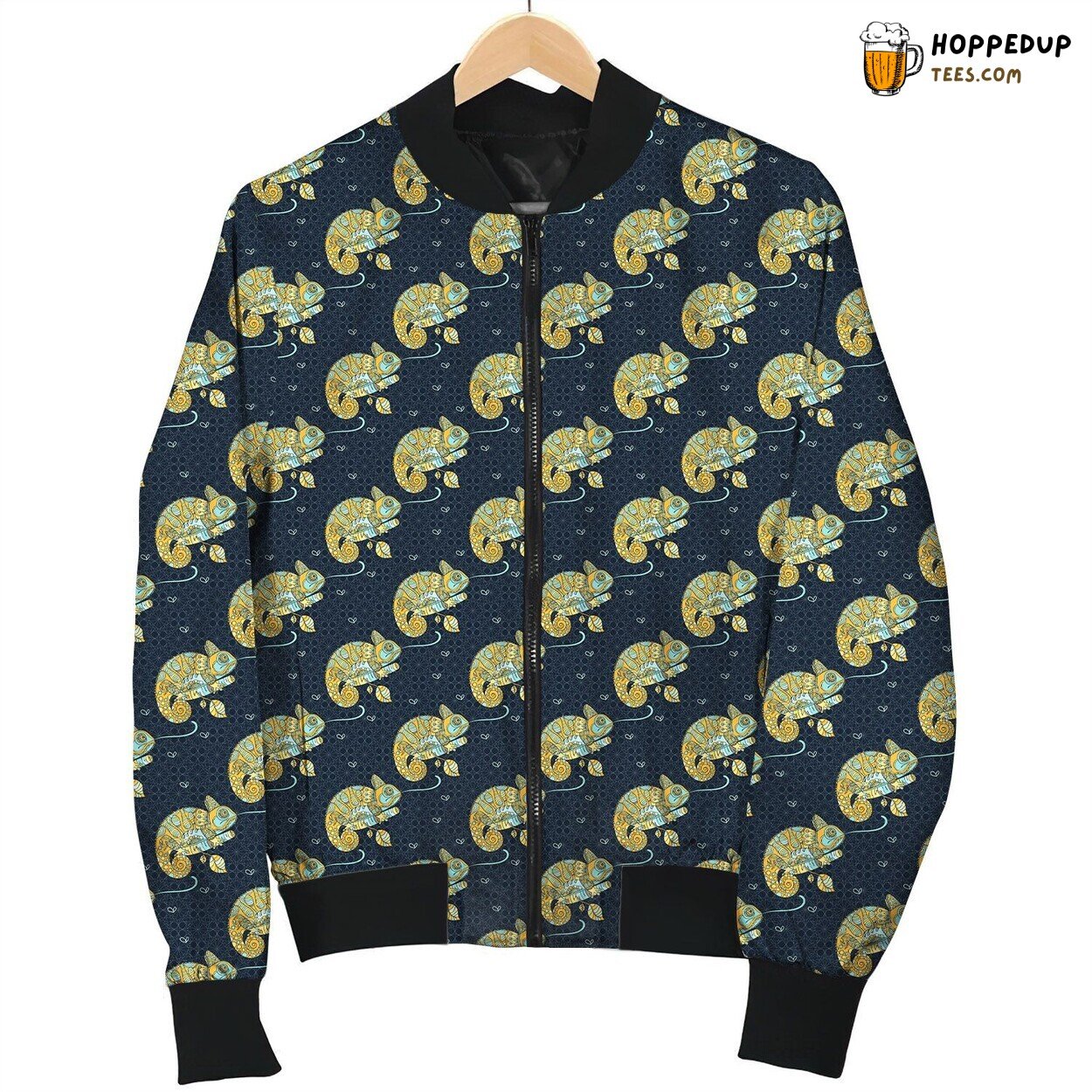 Chameleon Hiding Bomber Jacket