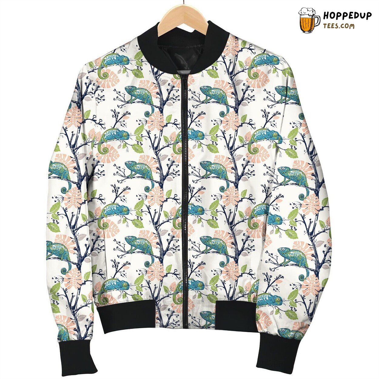 Chameleon Tropical Bomber Jacket