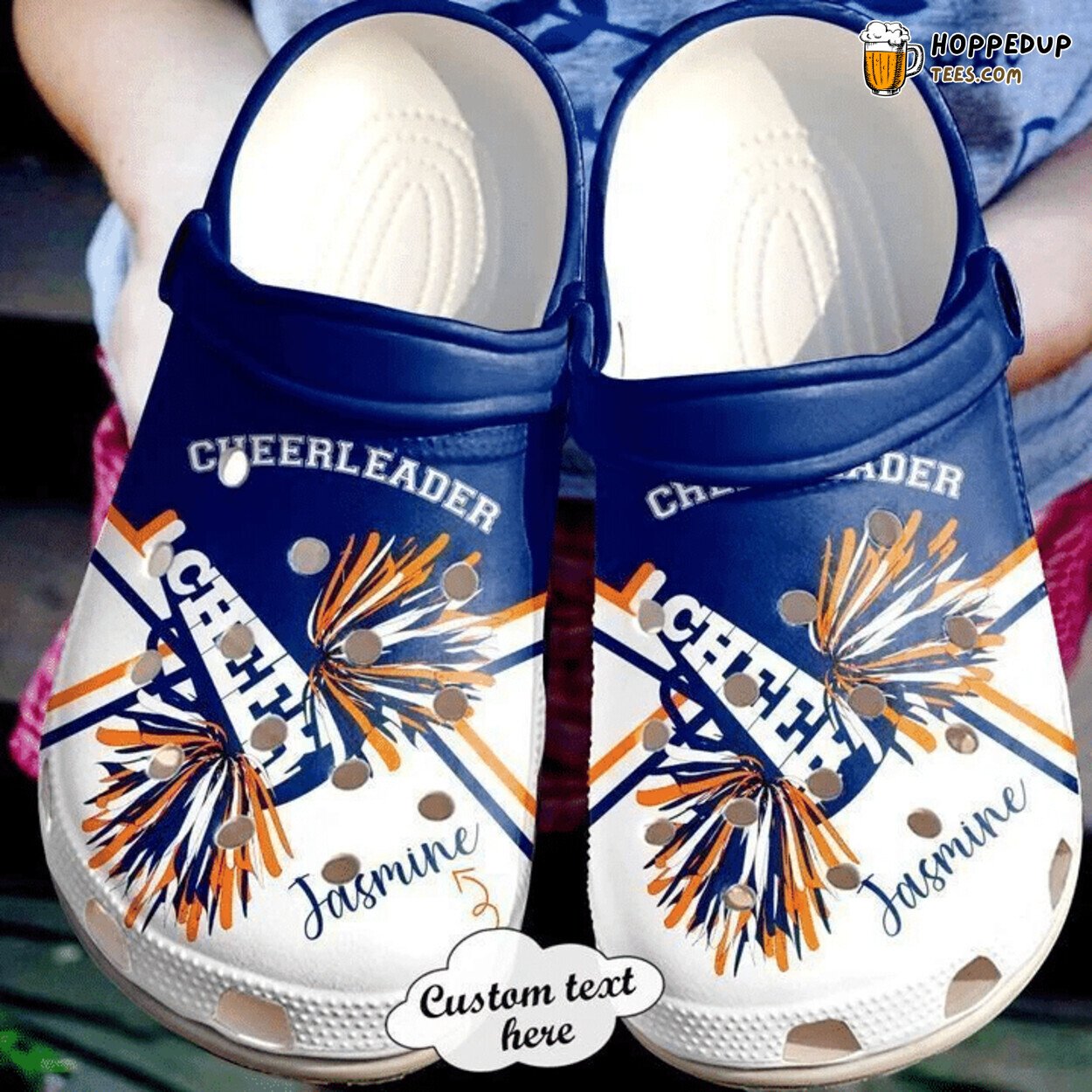 Cheerleader For Cheerleaders Personalized Classic Comfortable Clogs Unique