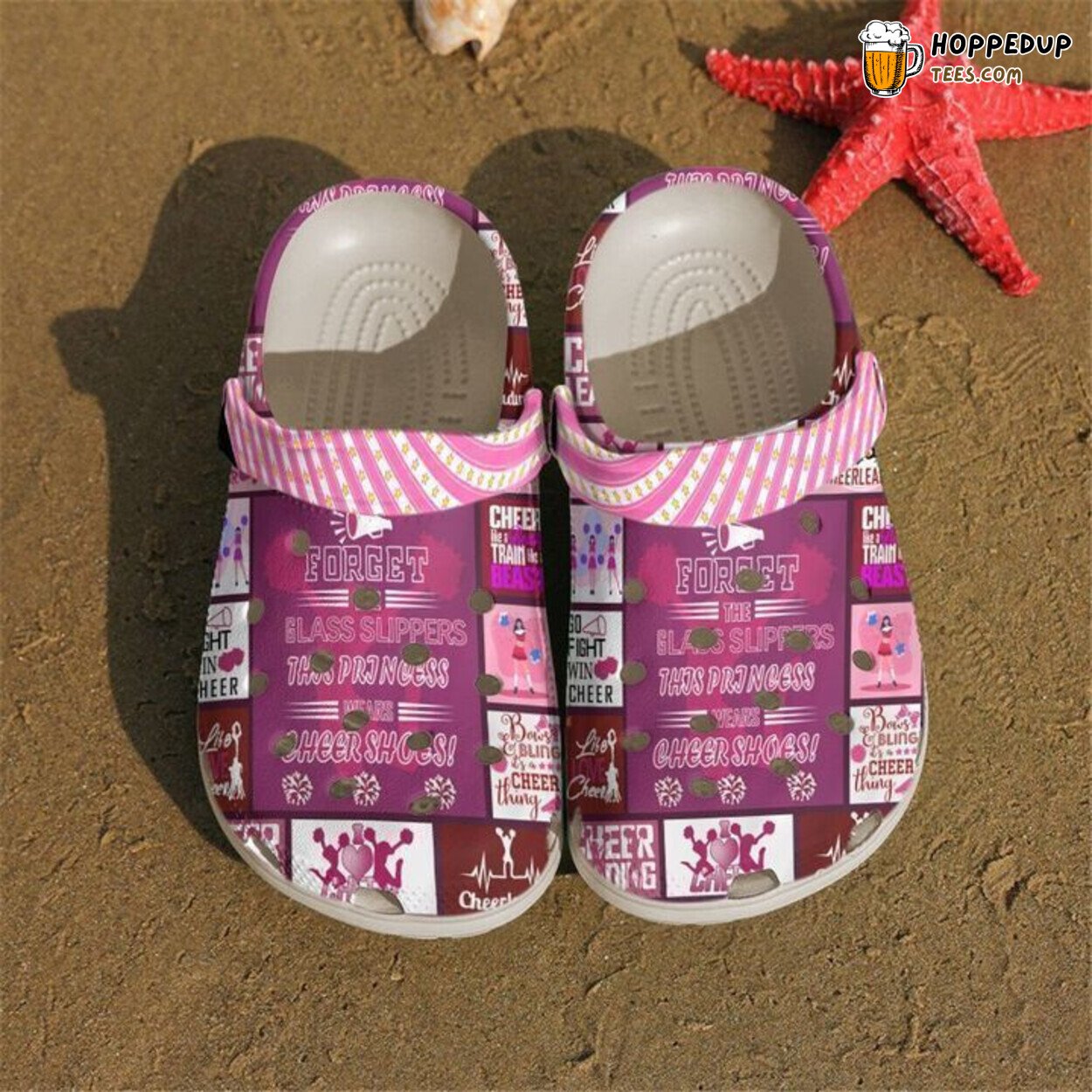 Cheerleading Go Fight Win Classic Comfortable Cheer Clogs Shoes