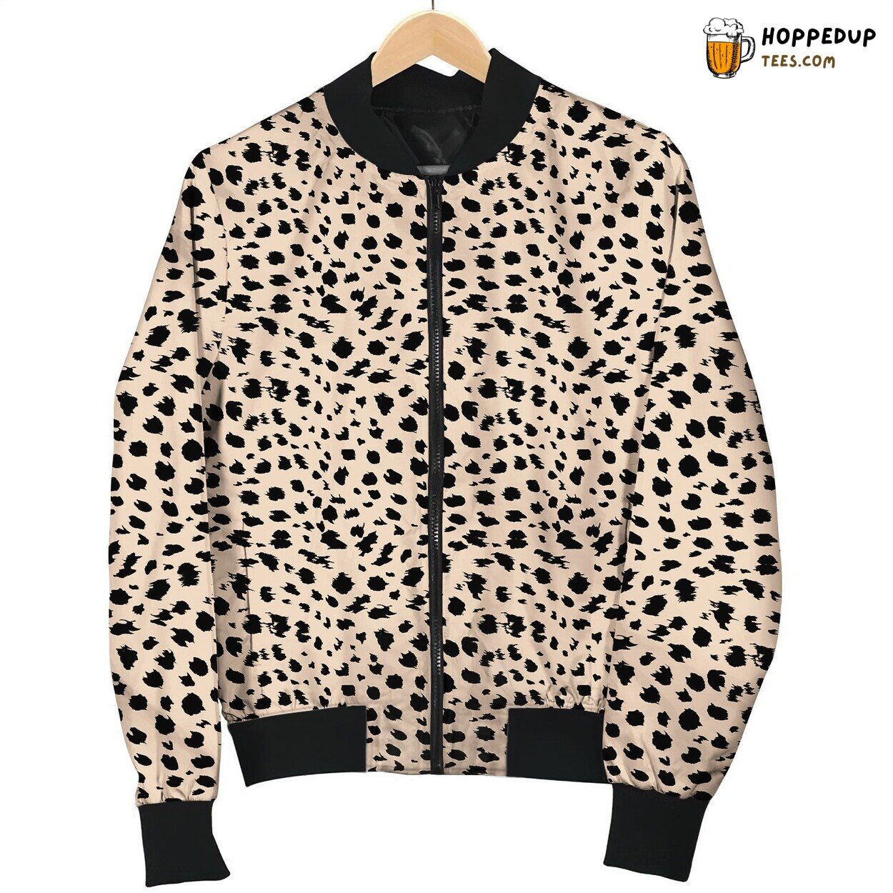 Cheetah Lover Pattern Bomber Jacket