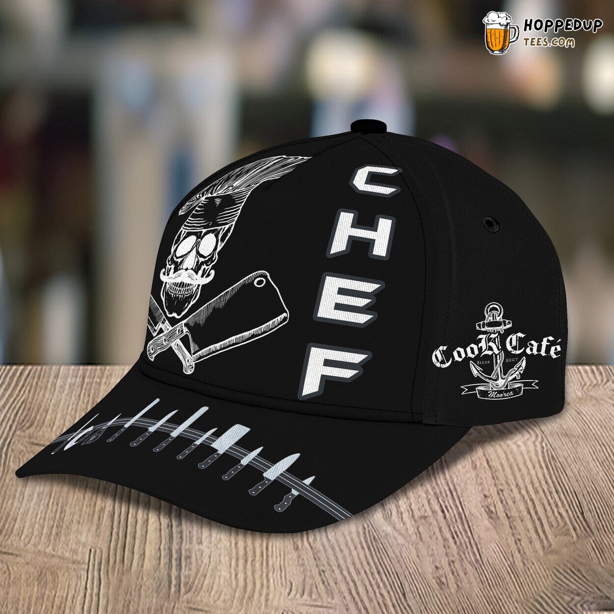 Chef Classic 3D Cap Unique Premium Edition Authentic Series Look