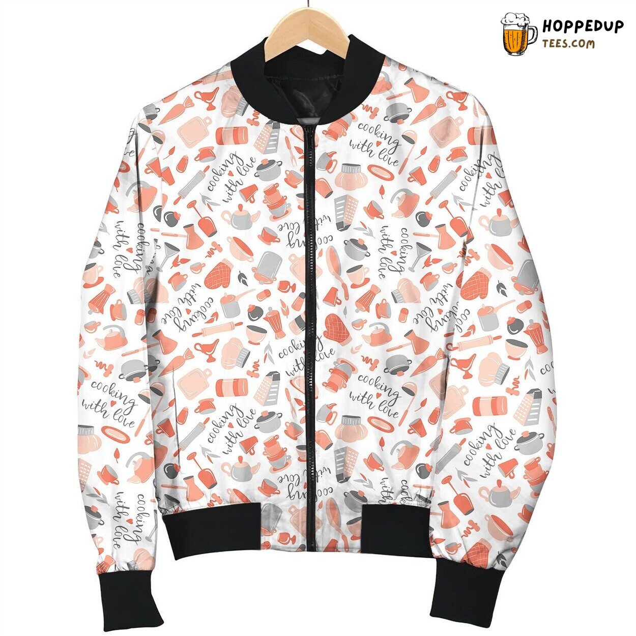 Chef Cooking With Love Bomber Jacket