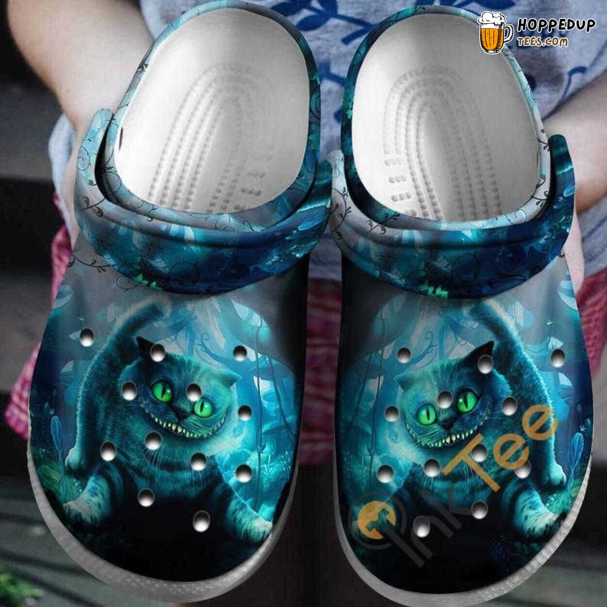 Cheshire Cat Alice Wonderland Cartoon Movie Comfortable Clogs