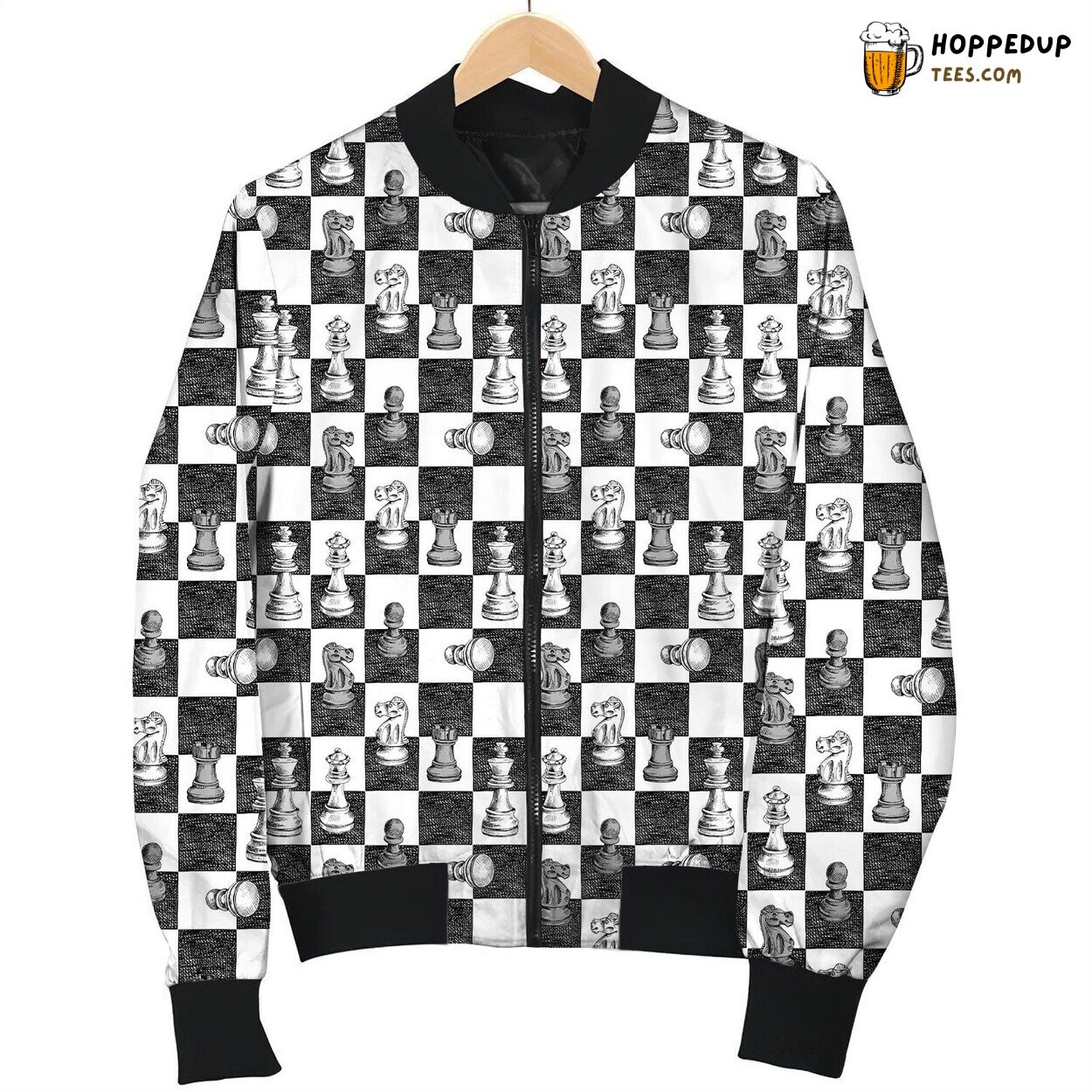 Chess Board Great Bomber Jacket