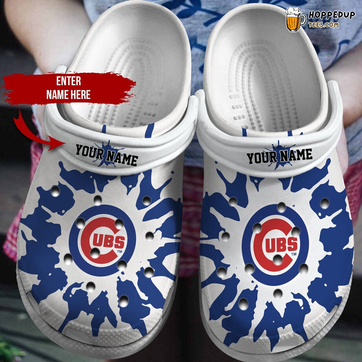 Chicago Cubs Crocbland Personalized Comfortable Unique Clog