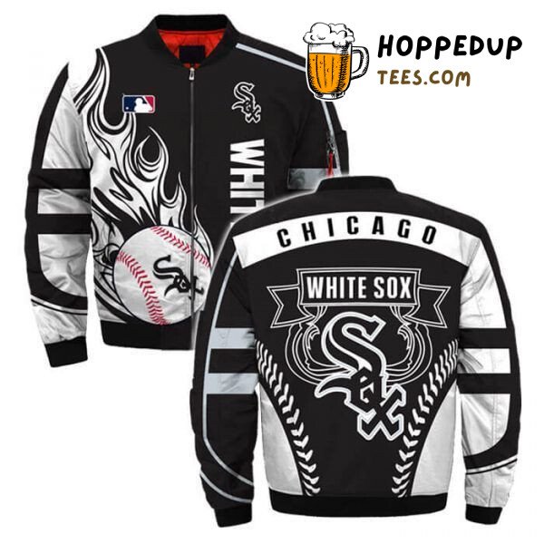 Chicago White Sox MLB Sleek Bomber Jacket Pro Fan Edition