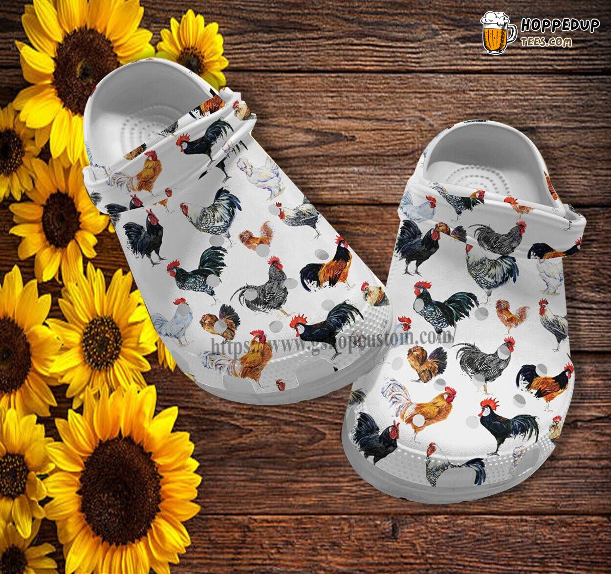 Chicken Breed House Croc Shoes Country Girl Farmer Gift