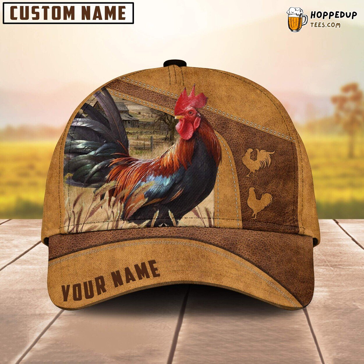 Chicken Rooster Unique Name Farm Baseball Cap True Farmer Lover Chicken Rooster Unique Name Farm Baseball Cap True Farmer Lover