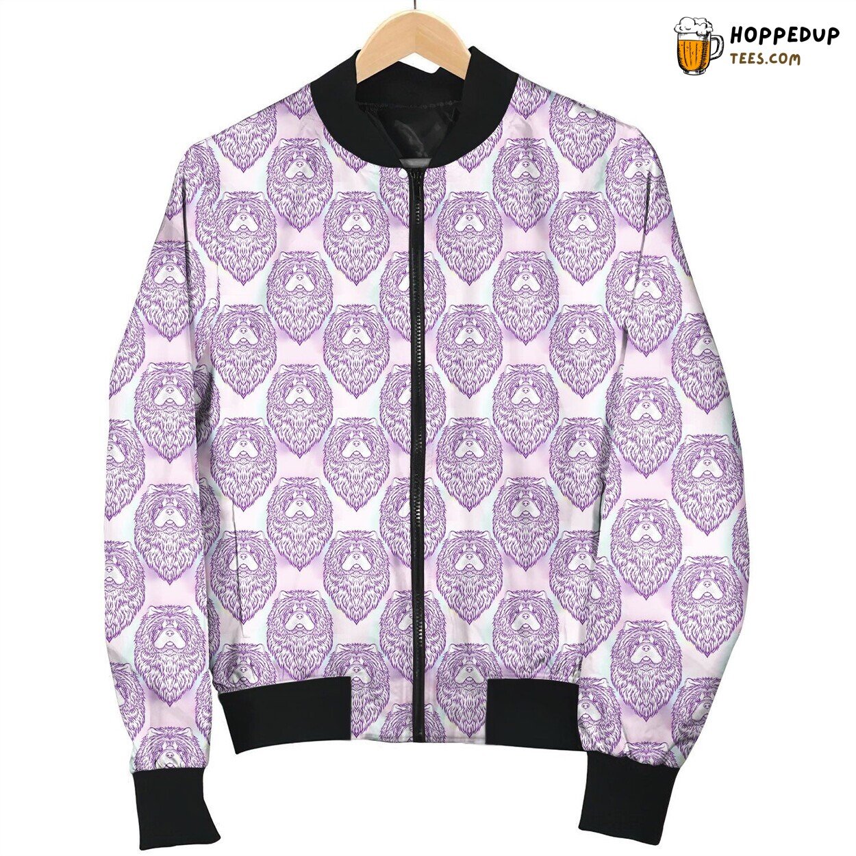Chow Chow Big Head Bomber Jacket