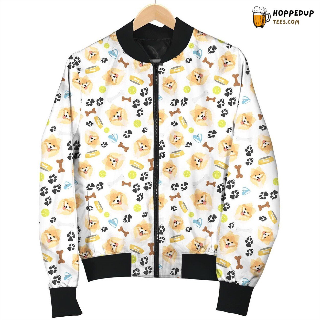 Chow Chow Meanbow Bomber Jacket