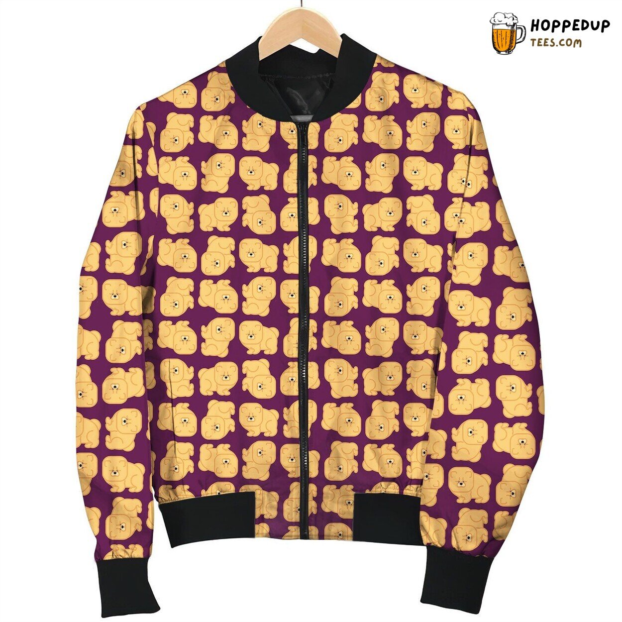 Chow Chow Square Head Bomber Jacket