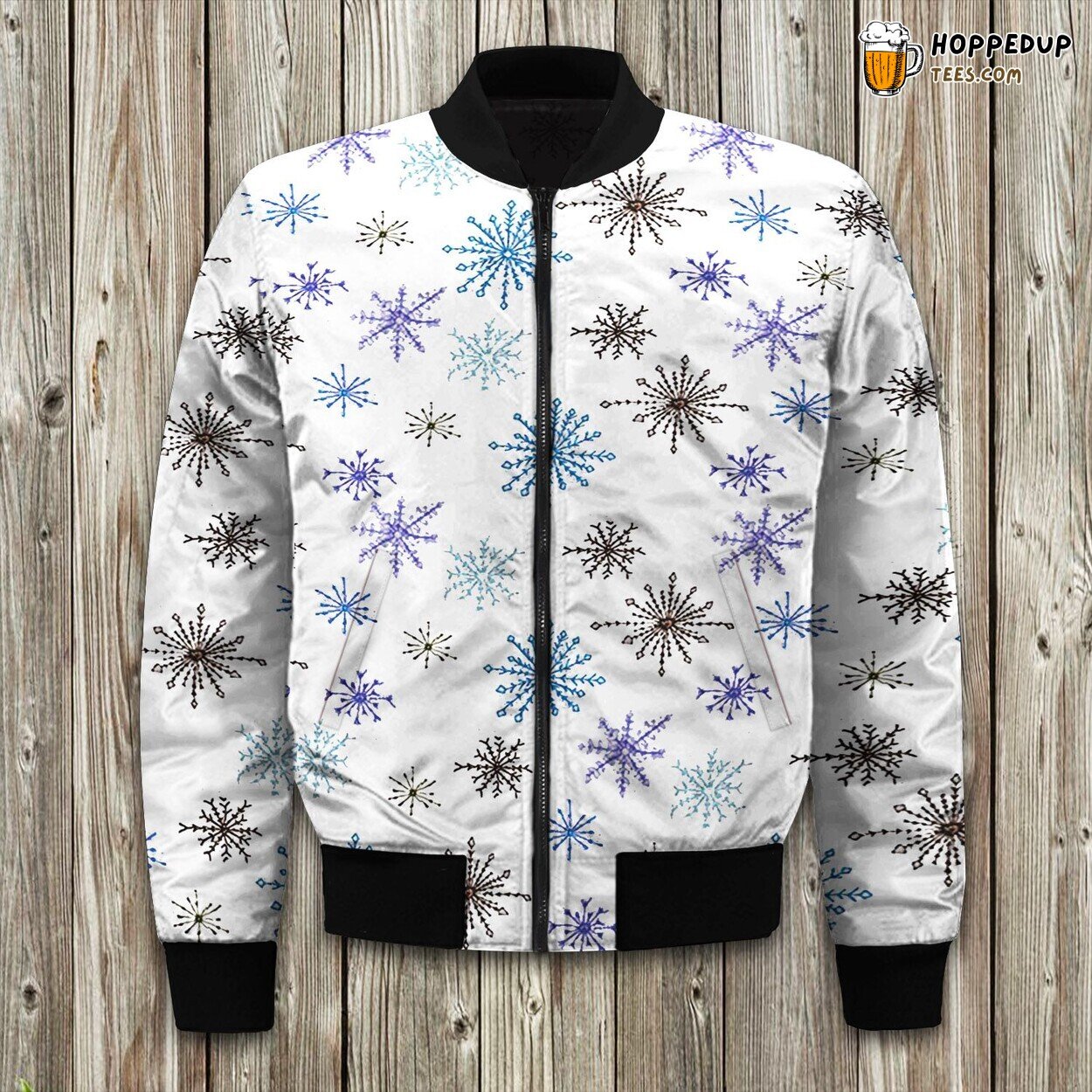 Christmas Holiday Winter Top Bomber Jacket Elite Design Superior Fit