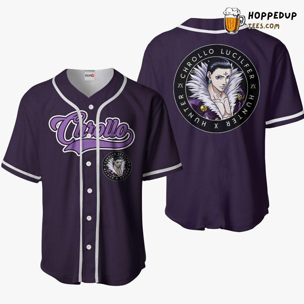Chrollo Lucilfer Anime Baseball Jersey Shirt Unique Distinctive Design