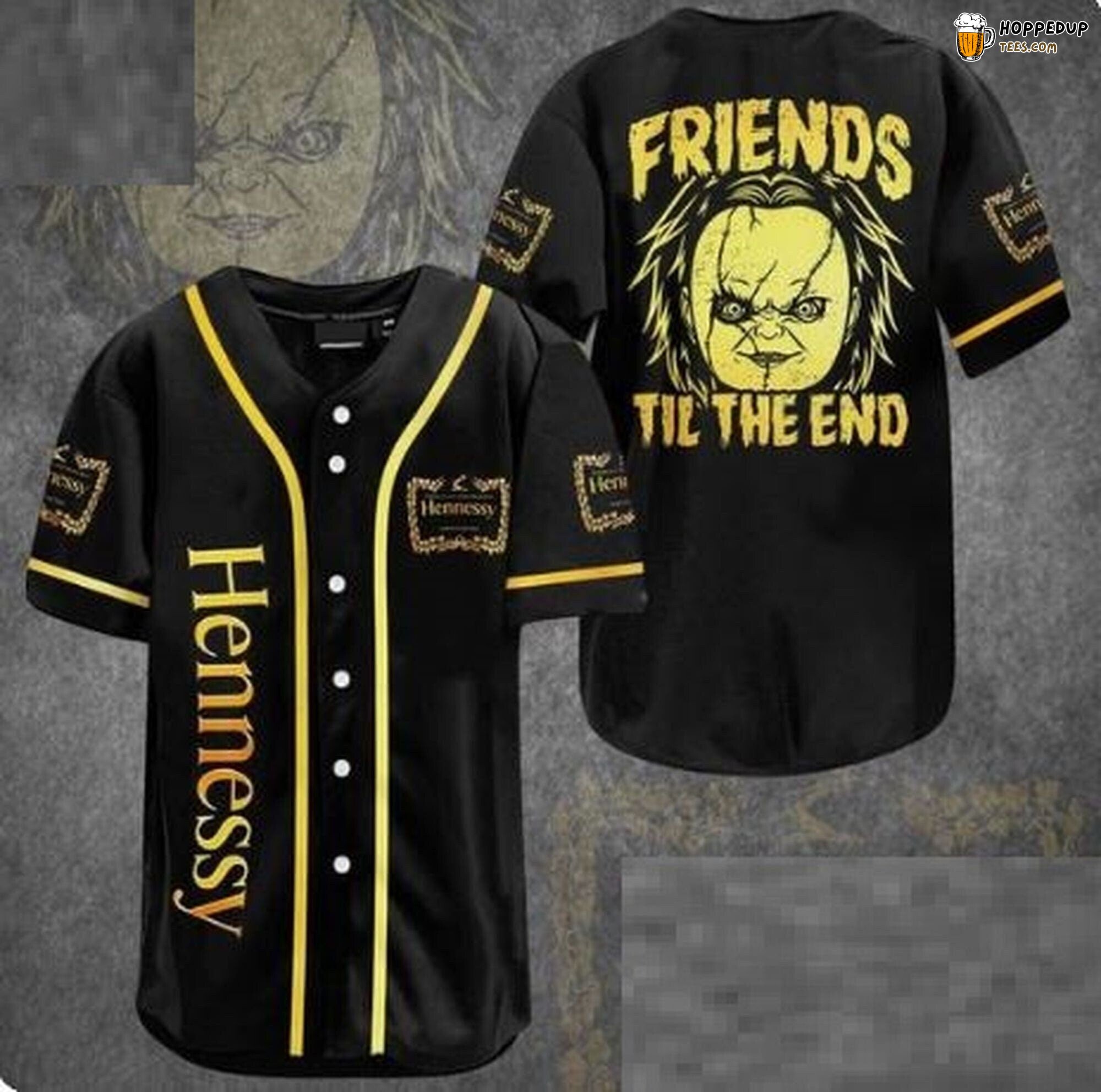 Chucky Halloween Friends End Theme Baseball Jersey Unique Design Style