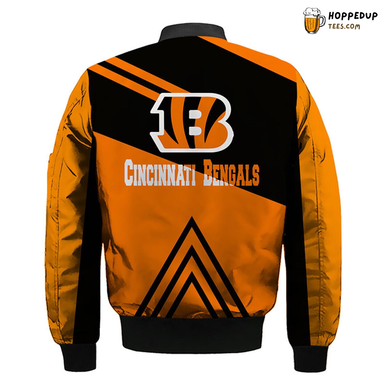 Cincinnati Bengals NFL Orange Black Unisex Bomber Jacket Unique Style