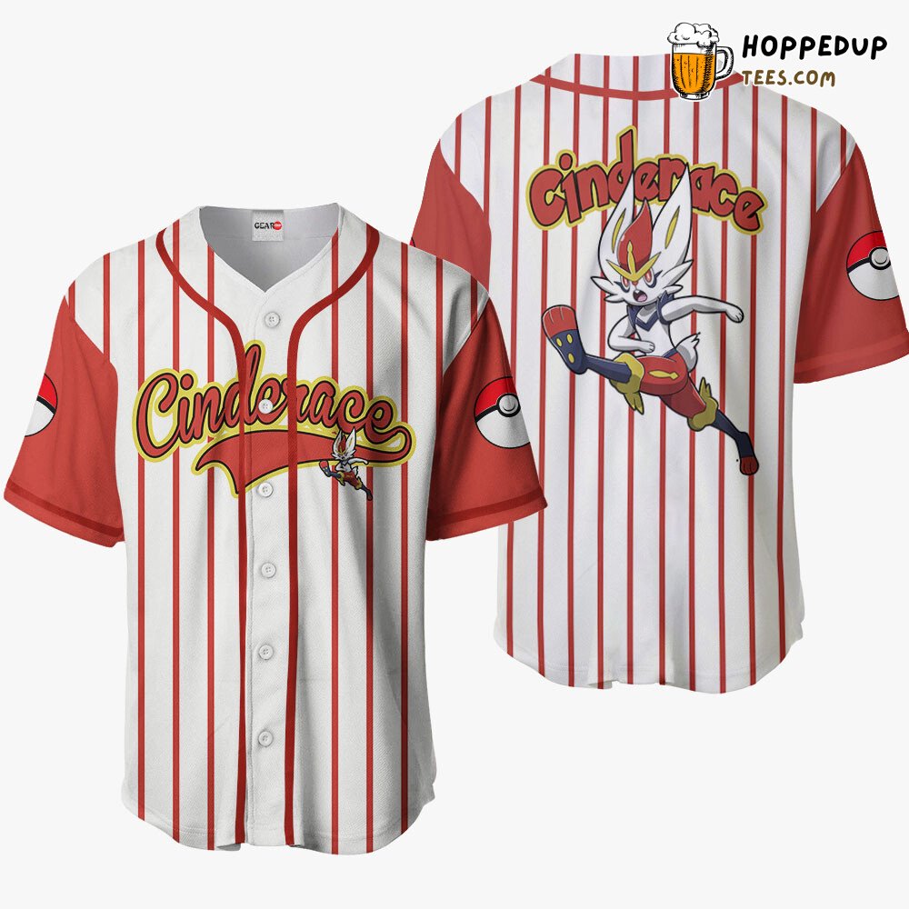 Cinderace Distinctive Design Baseball Jersey Collection Unique Edition Style Cinderace Distinctive Design Baseball Jersey Collection Unique Edition Style
