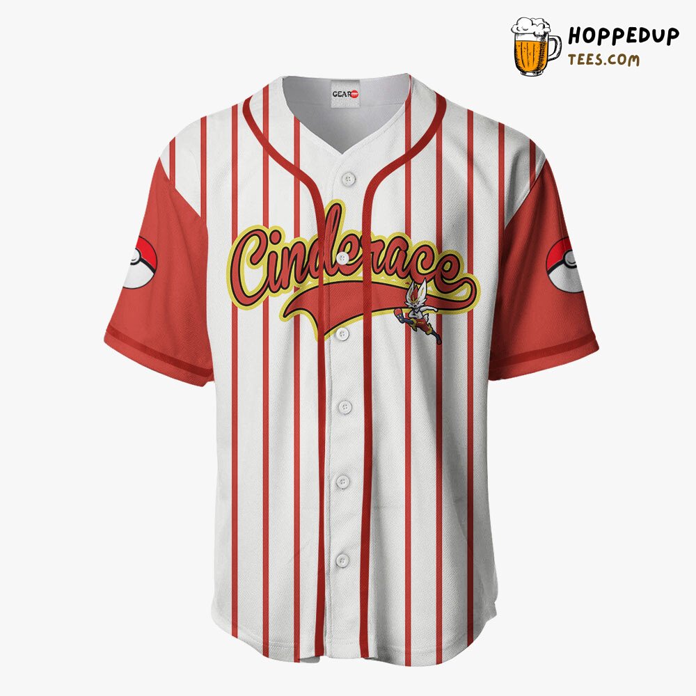 Cinderace Distinctive Design Baseball Jersey Collection Unique Edition Style