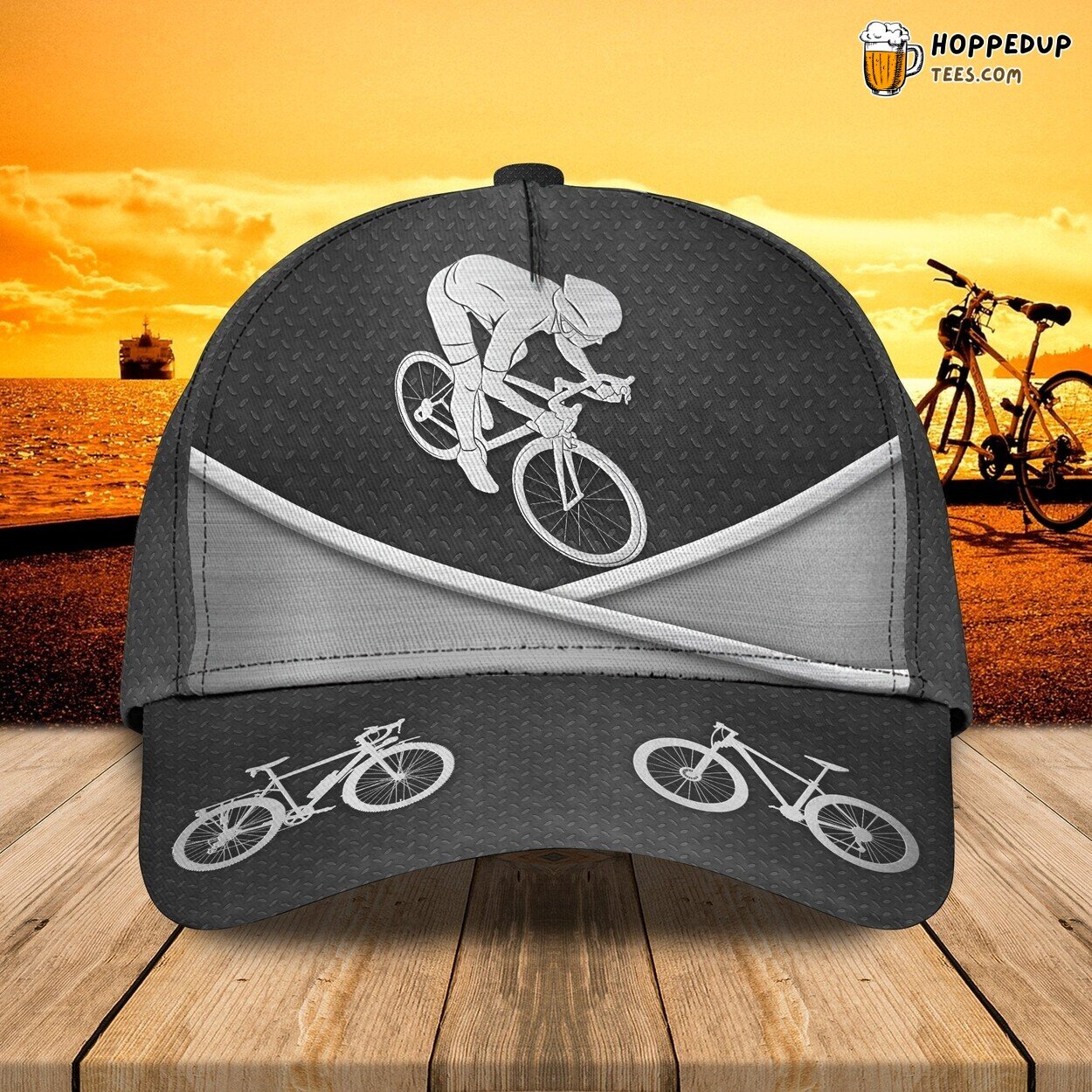 Classic 3D Cap Bicycle Personalized Name Unique Edition Sporty Design