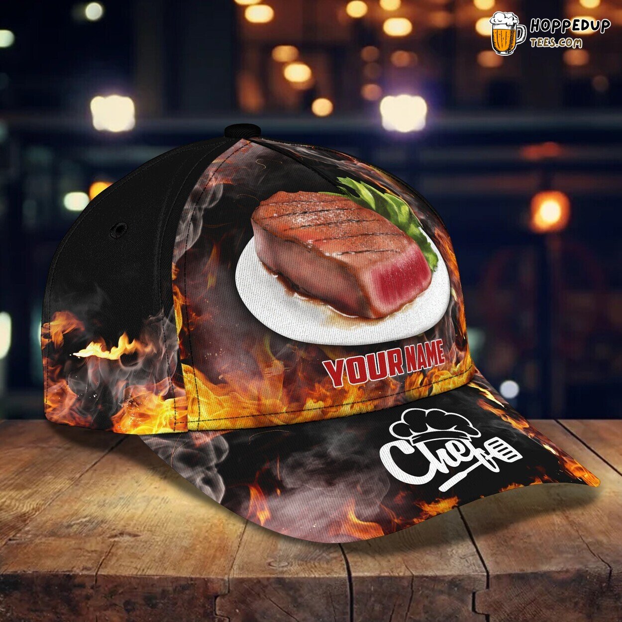 Classic 3D Cap Chef Brilliance Personalized Name Unique Culinary Mastery Classic 3D Cap Chef Brilliance Personalized Name Unique Culinary Mastery