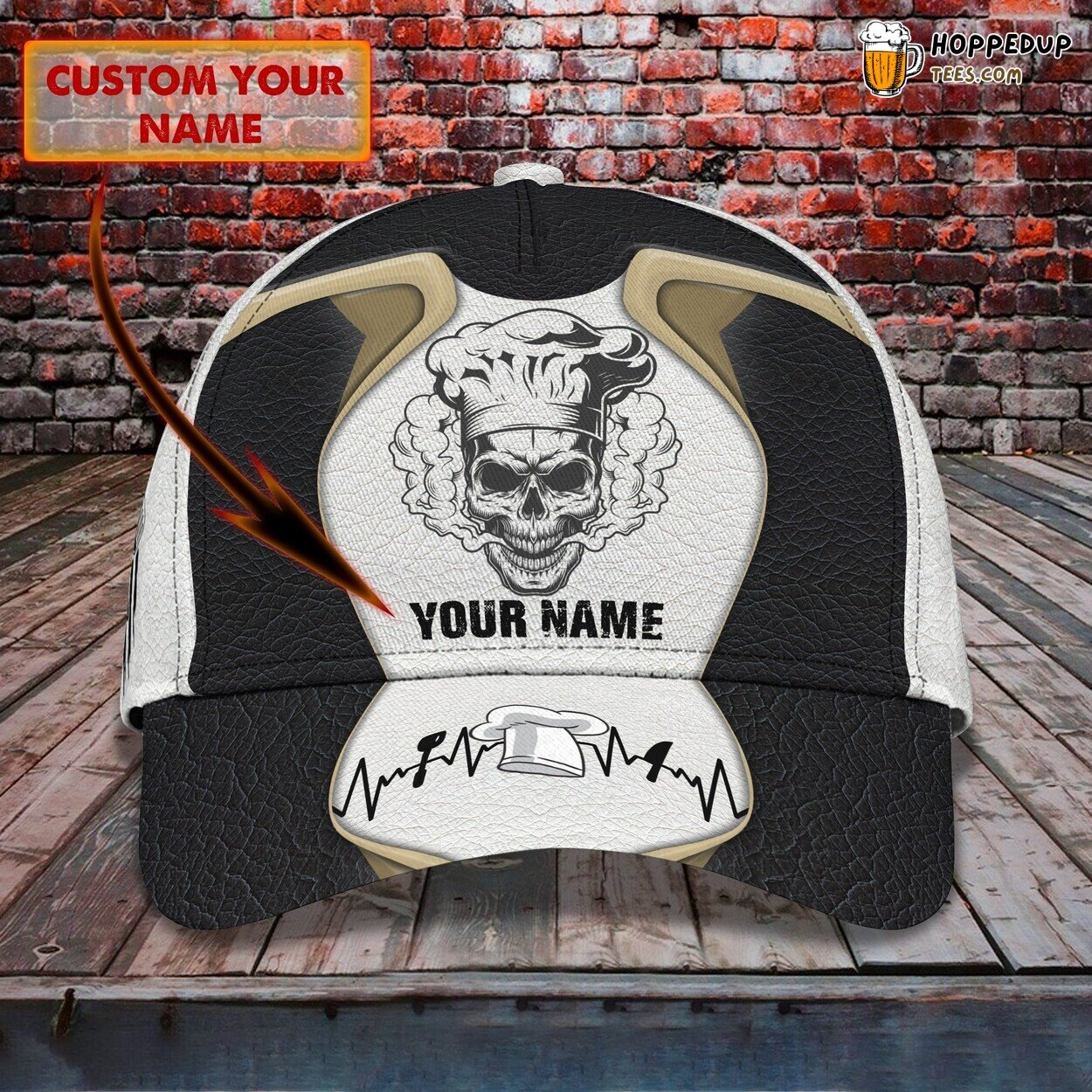 Classic 3D Cap Chef Premium Design Personalized Name Unique Cooking Trend
