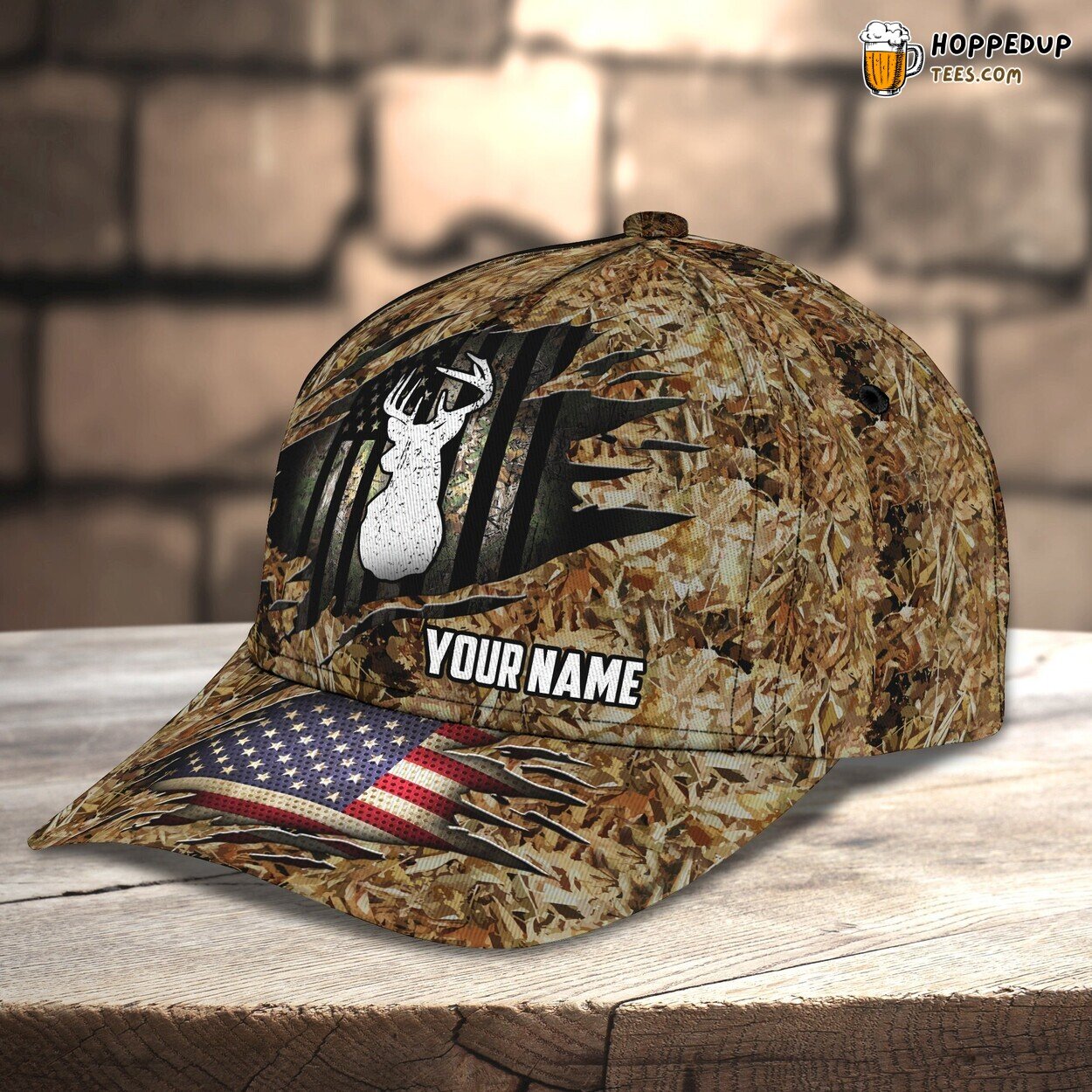 Classic 3D Cap Deer Hunting Camo Unique Edition Stealthy Design