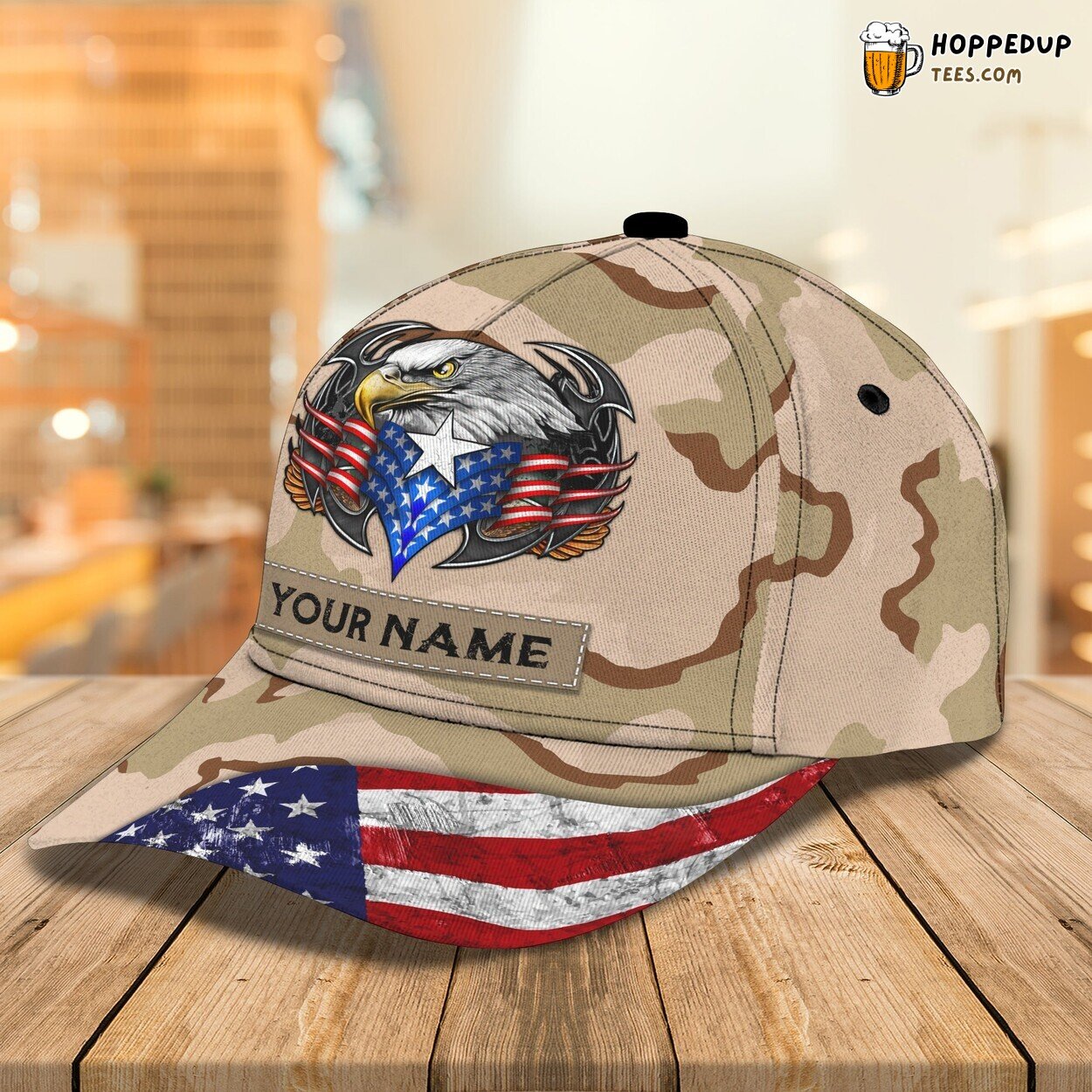 Classic 3D Cap DJ Design Personalized Name Unique Trendy Music Lover Style