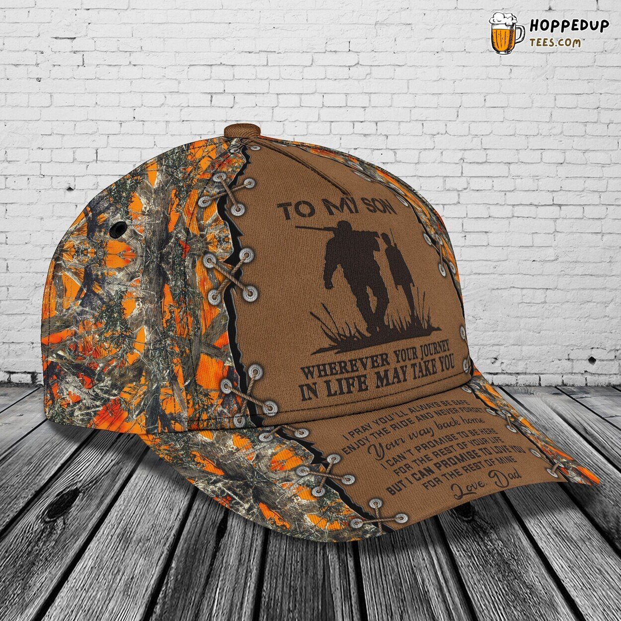 Classic 3D Cap Hunter Personalized Name Unique Edition Outdoor Design