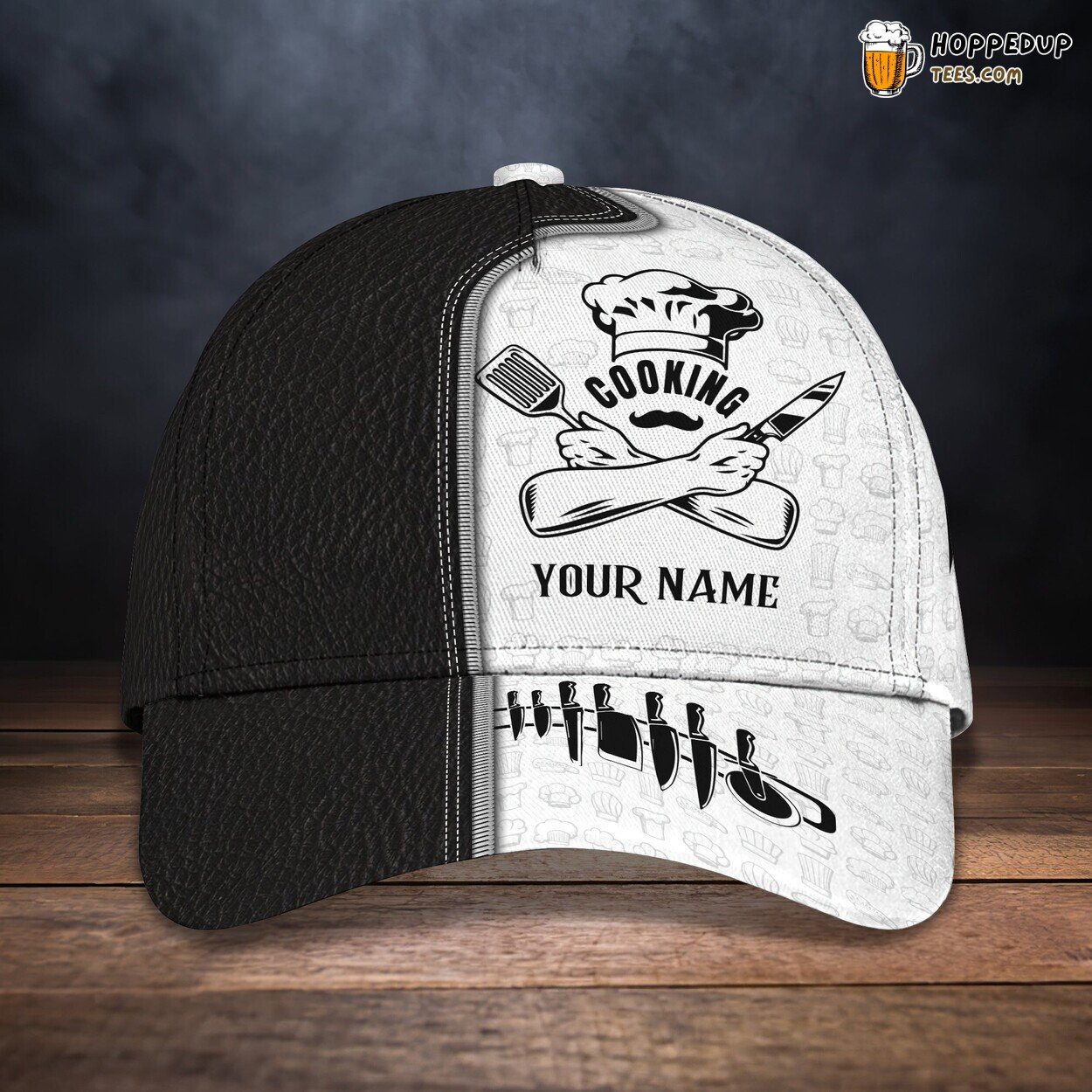 Classic 3D Chef Visualization Personalized Name Unique Cooking Fashion Classic 3D Chef Visualization Personalized Name Unique Cooking Fashion