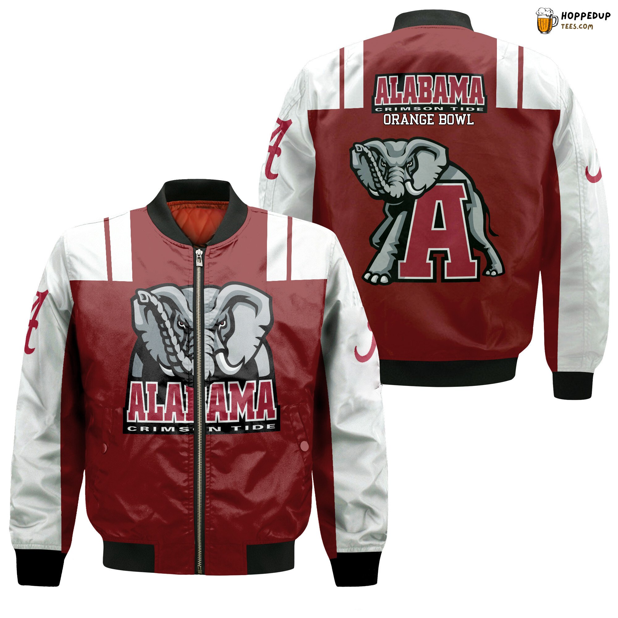 Classic Alabama Crimson Tide NCAA Bomber Jacket Timeless Design