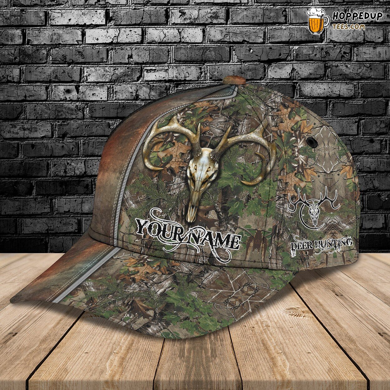 Classic Cap Hunting Passion 3D Personalized Unique Outdoor Adventure Space