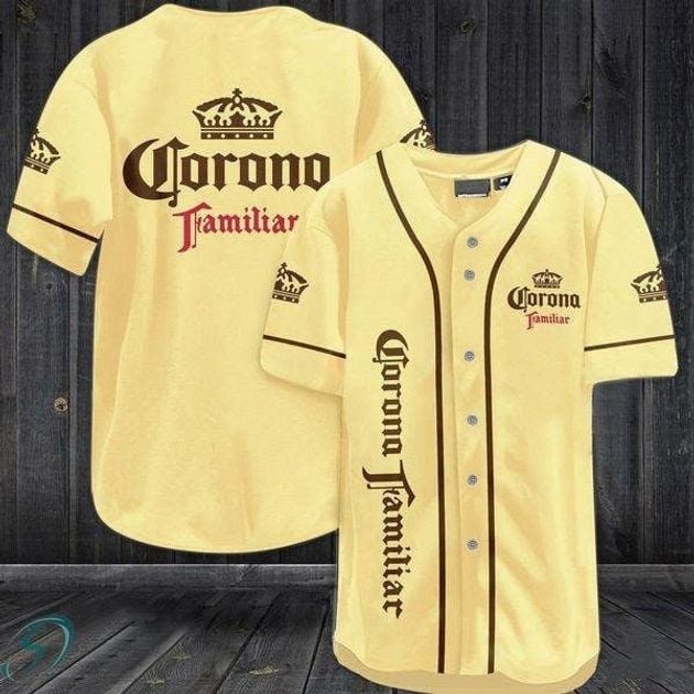 Classic Corona Familiar Beer Baseball Jersey HU