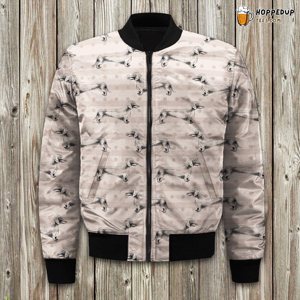 Classic Dachshund Bomber Jacket