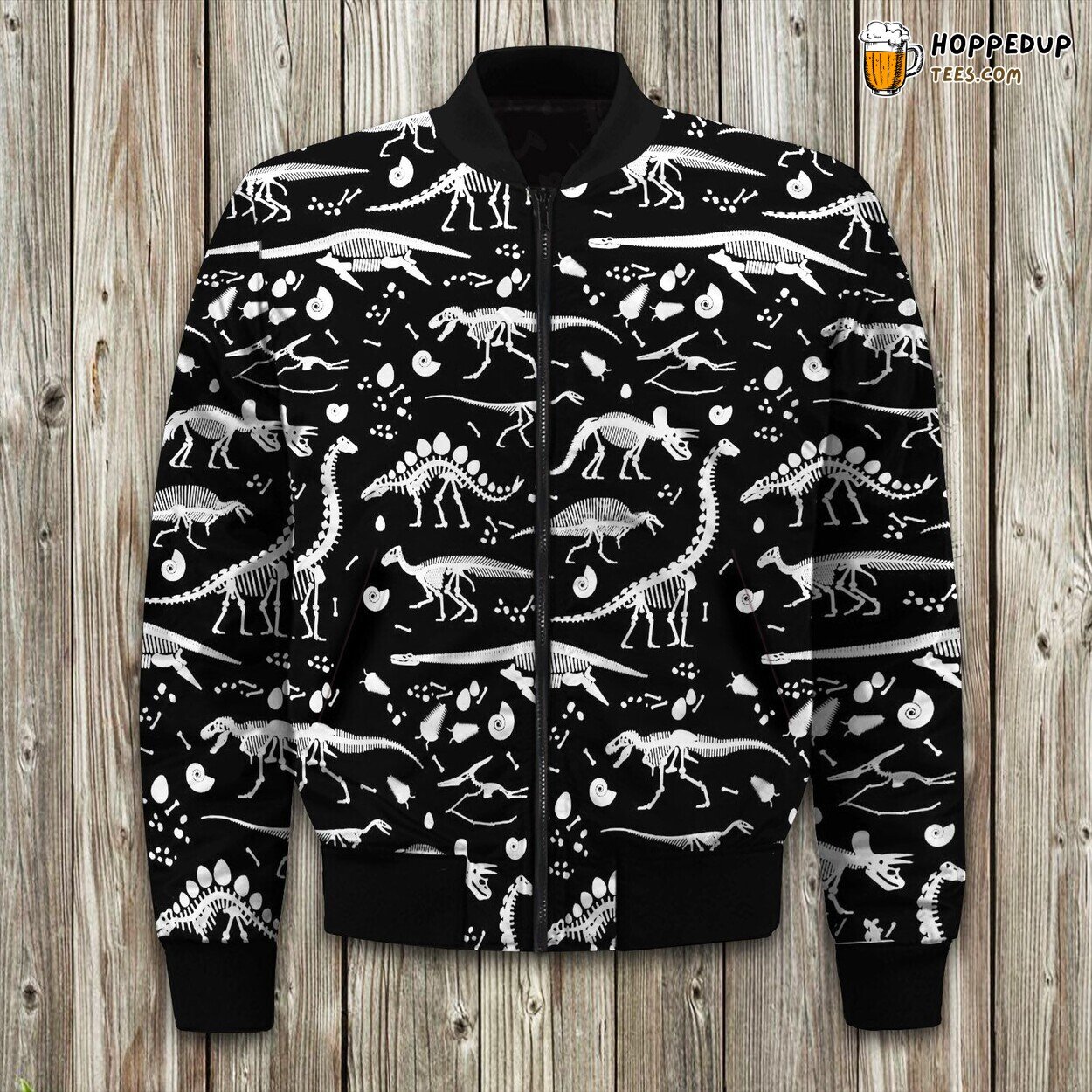 Classic Flamingo Art Bomber Winter Jacket Toasty Comfort Style