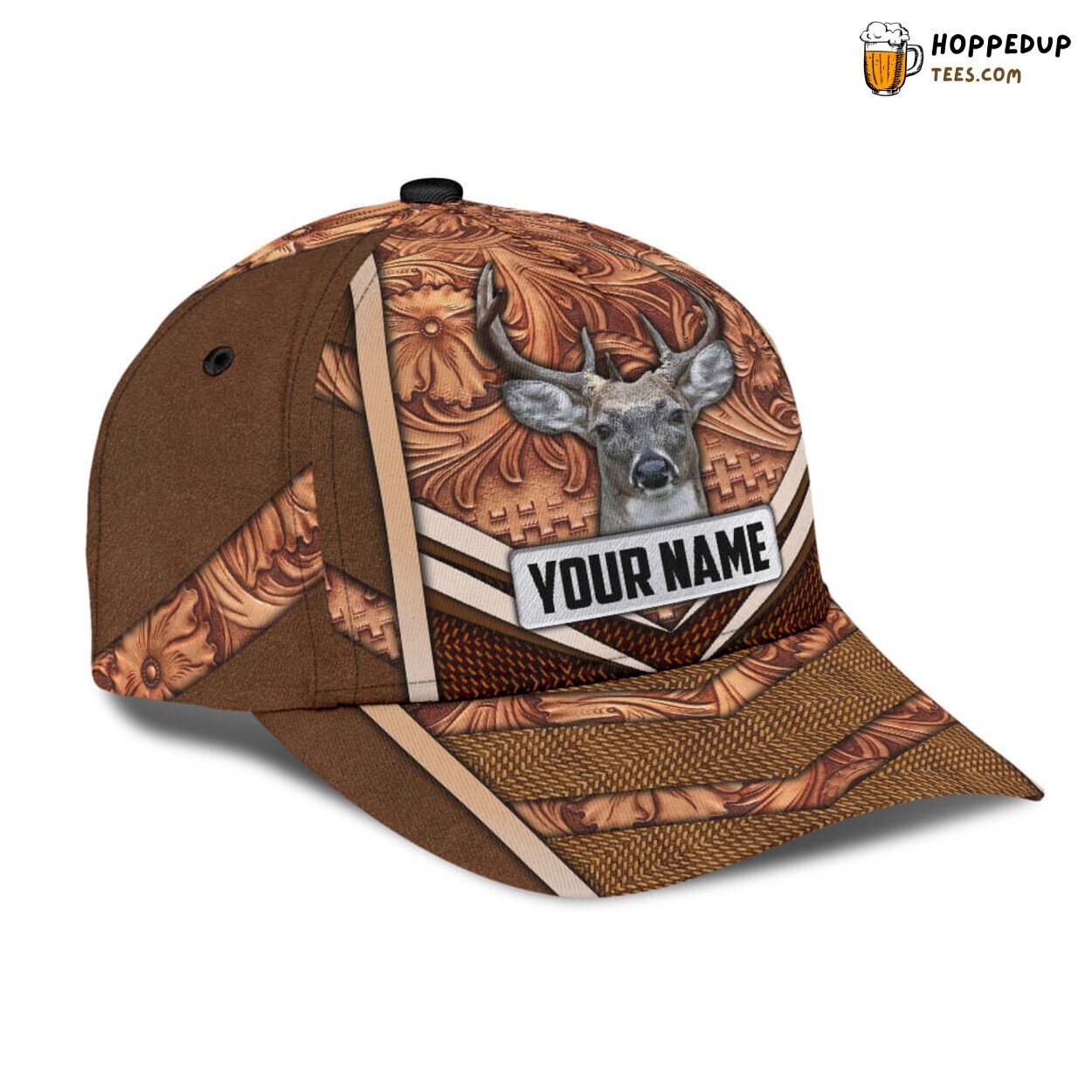 Classic Hunting Elegance 3D Print Design Baseball Cap Custom Craft