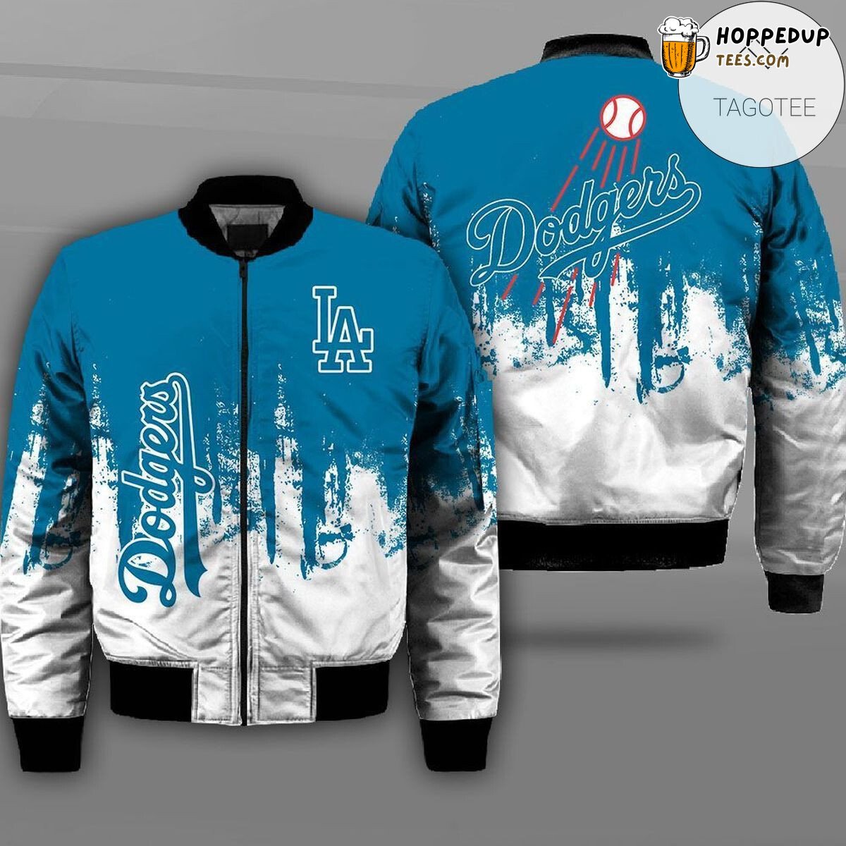 Classic Los Angeles Dodgers MLB Fan Bomber Jacket Authentic Style