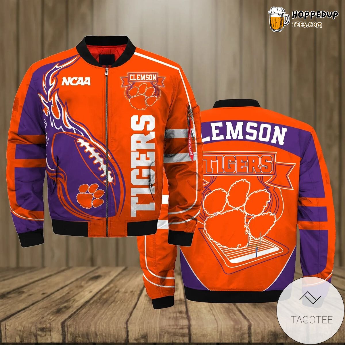 Clemson Tigers Official NCAA Exclusive Bomber Jacket Craftsmanship
