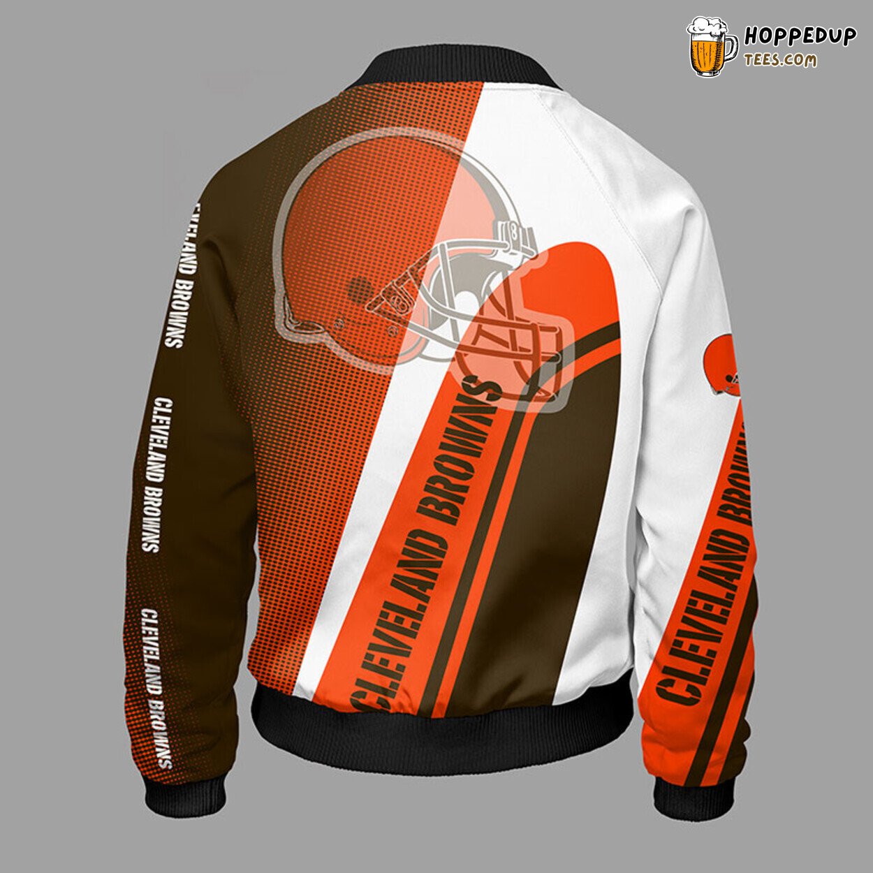 Cleveland Browns NFL Distinctive Orange Bomber Jacket Style
