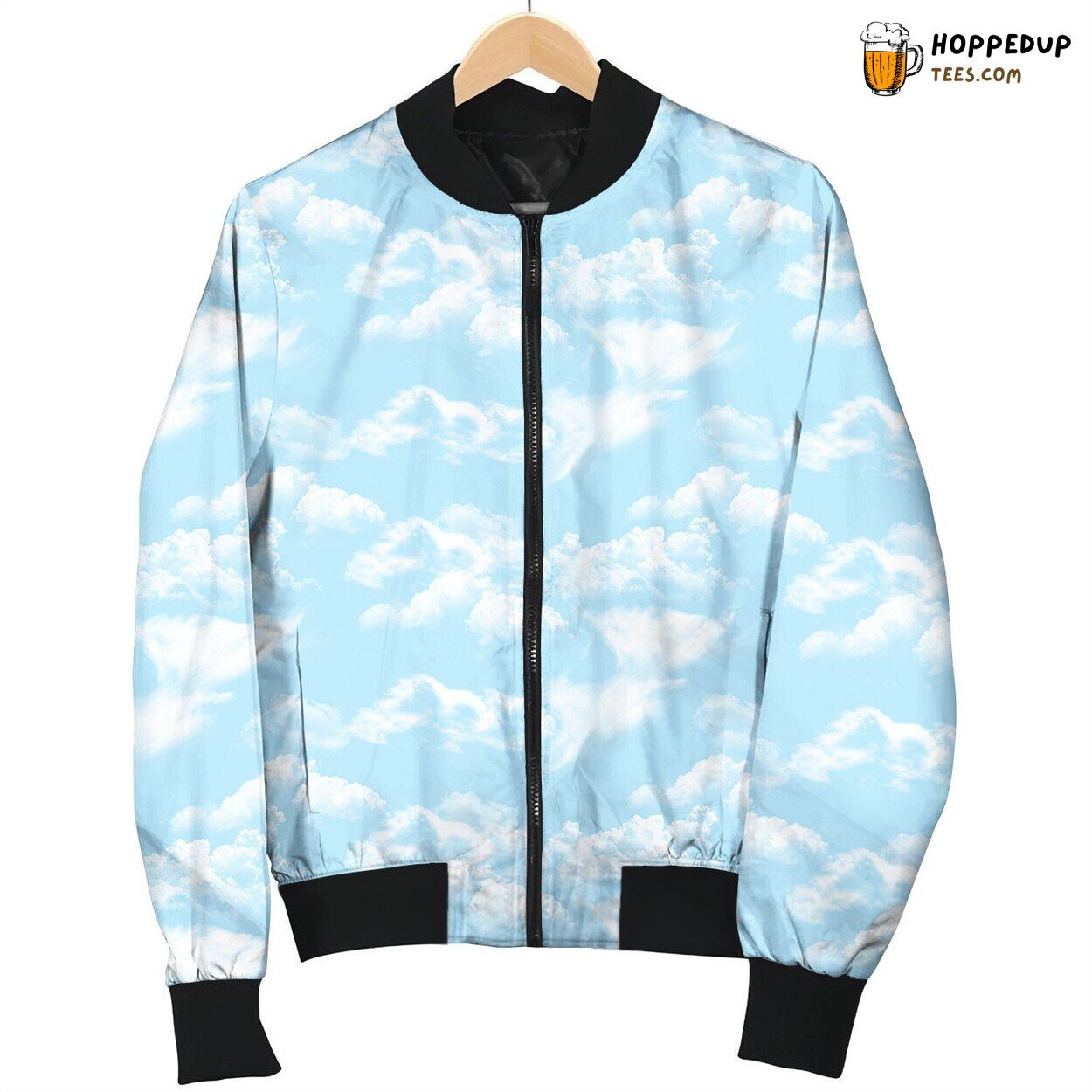Cloud Beauty In The Sky Bomber Jacket