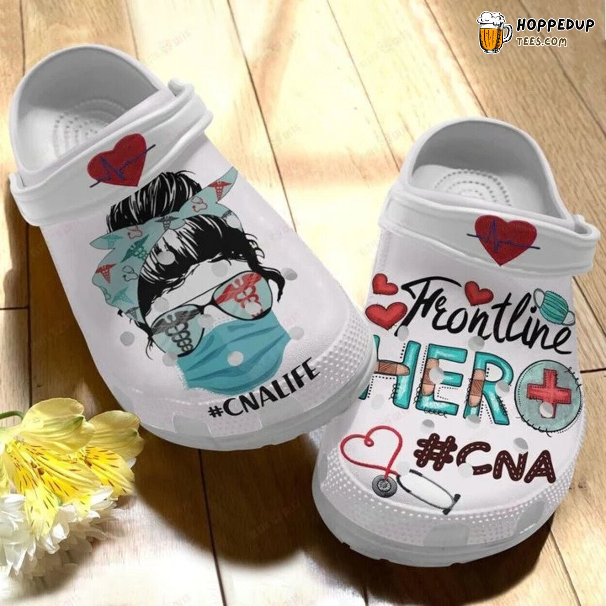 CNA Life Nurse Themed Comfortable Clog Shoes Unique Healthcare Professional