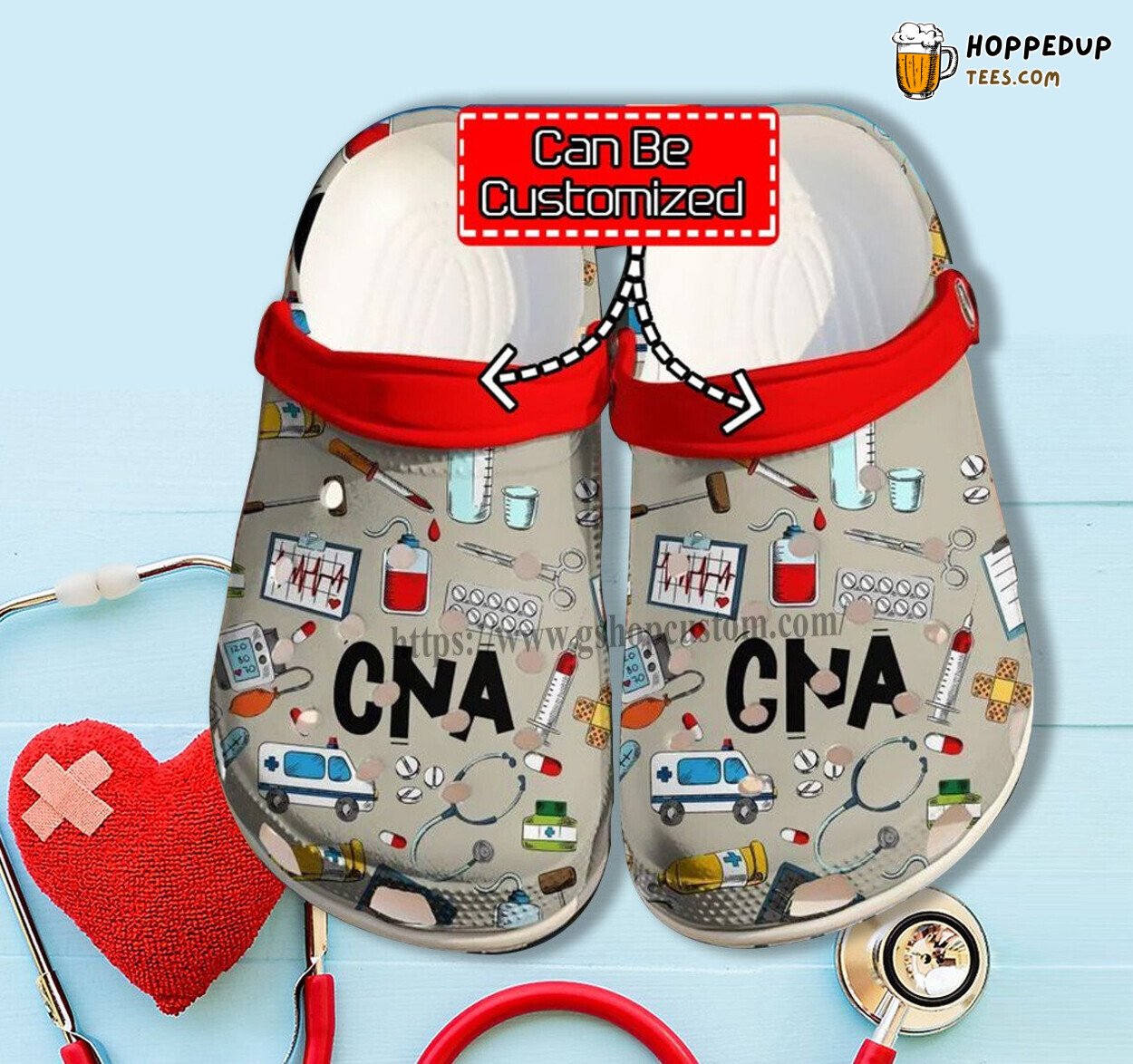 Cna Nurse Medical Chibi Cute Wife Daughter Personalized Clogs
