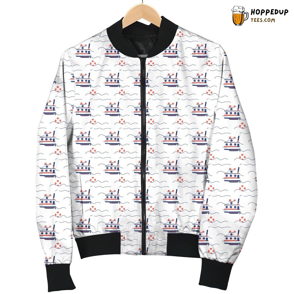 Coast Guard Save People Bomber Jacket