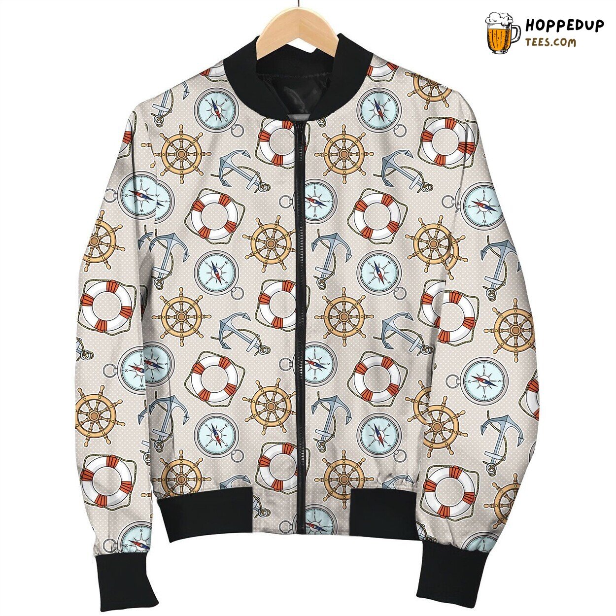 Coast Guard Save Sea Bomber Jacket