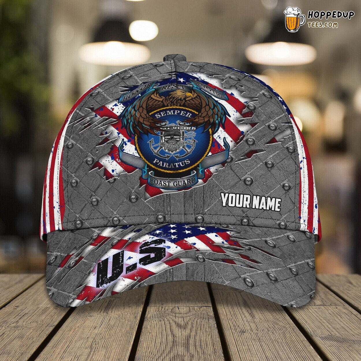 Coast Guard’s Brave Tribute 3D Classic Cap Personalized Unique Design