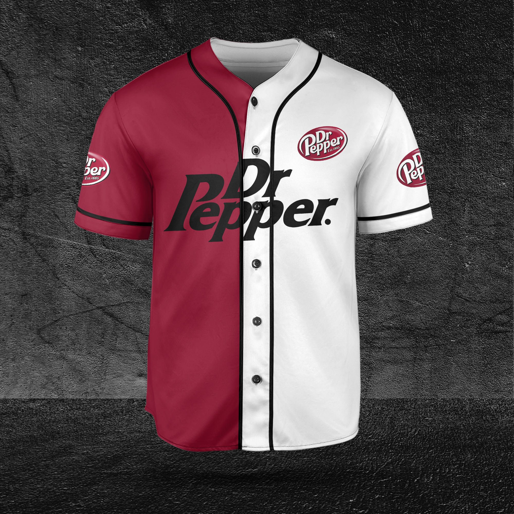 Color Text Baseball Jersey for Beer Lovers HU