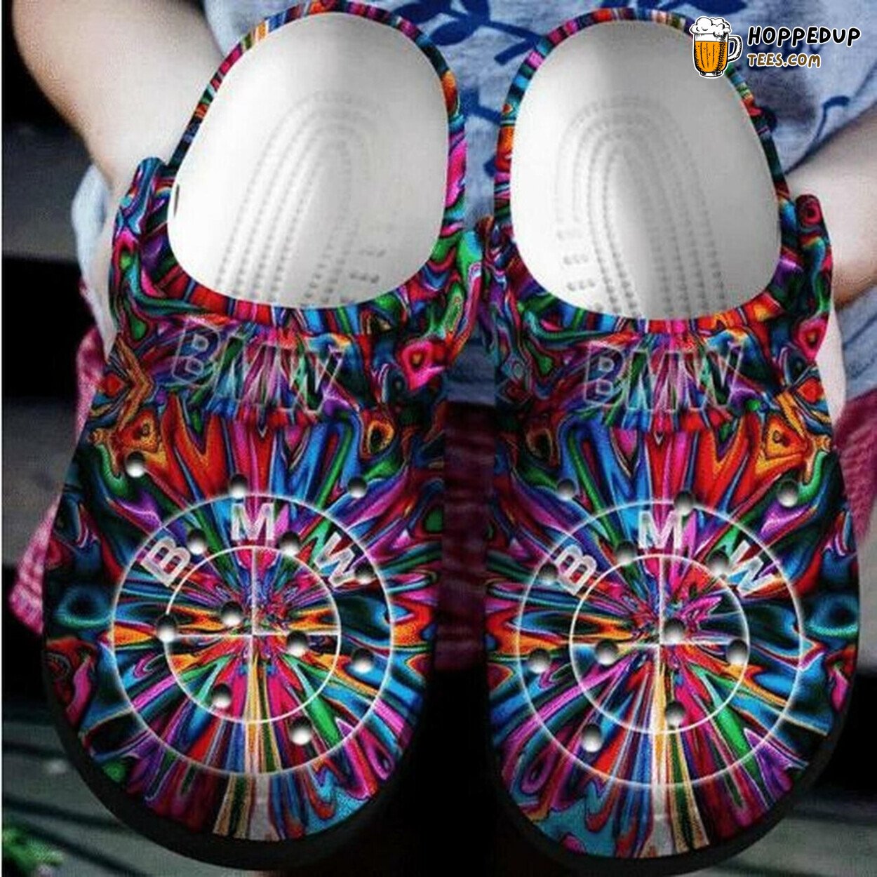 Colorful Bayerische Motoren Werke Personalized Car Themed Comfy Shoes