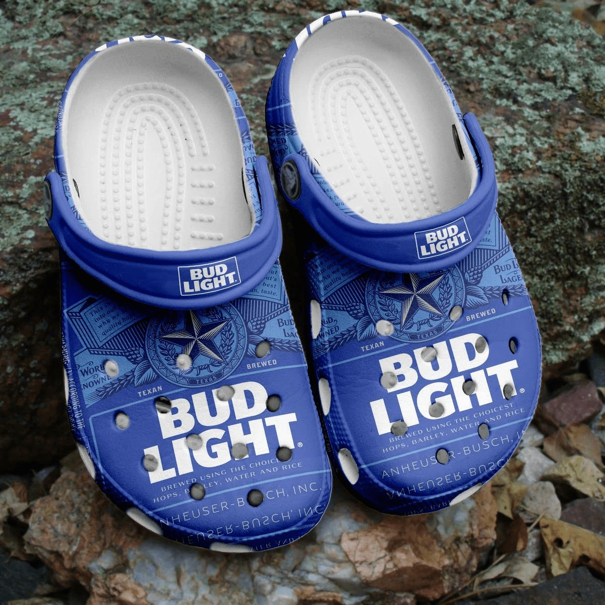 Comfortable Bud Light Beer Crocs Crocband Clogs HU