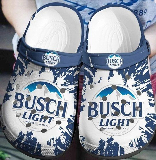 Comfortable Busch Light Crocs Clog Shoes HU