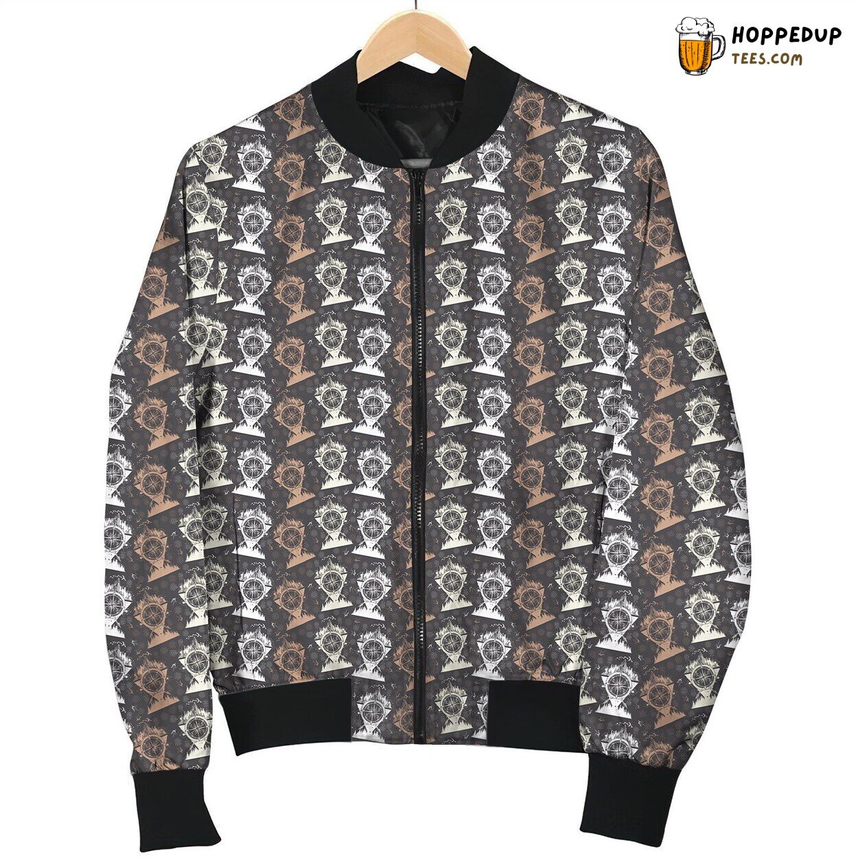 Compass Mountains Bomber Jacket